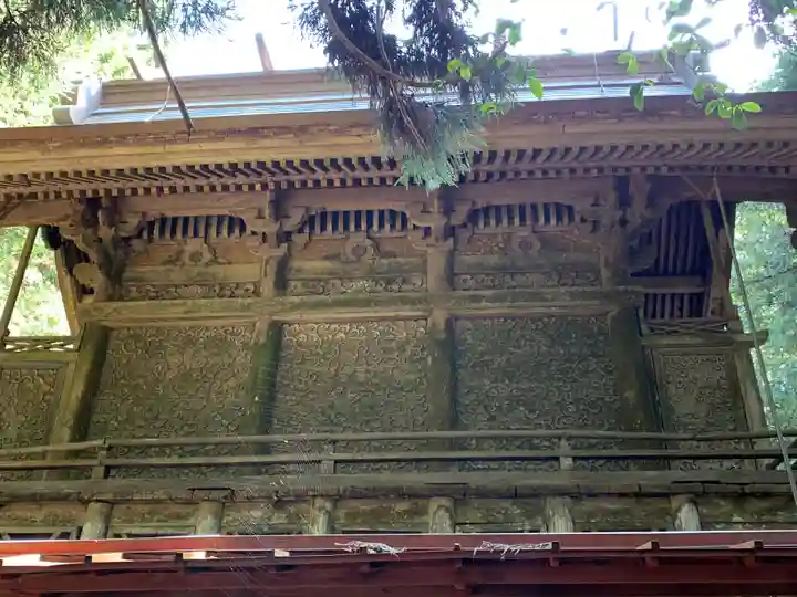 涼ケ岡八幡神社の本殿・本堂
