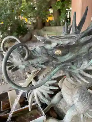 川越氷川神社の手水舎