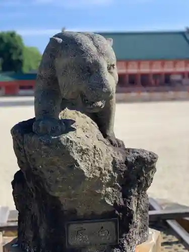 平安神宮の狛犬