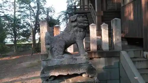 白髭神社の狛犬