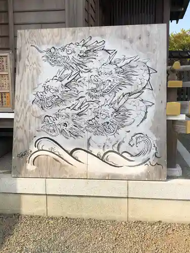 龍口明神社の芸術