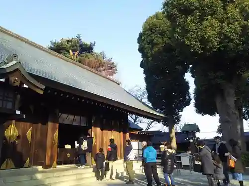 松陰神社の本殿・本堂