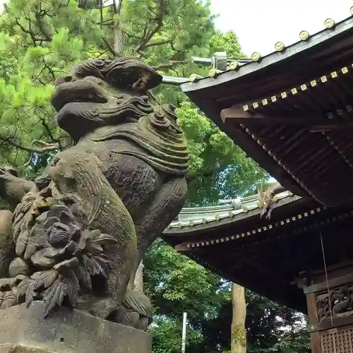 荏原神社の狛犬