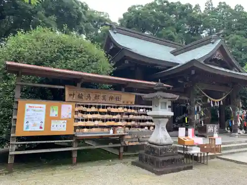 都萬神社の絵馬