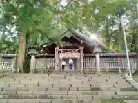 諏訪大社上社前宮の本殿・本堂