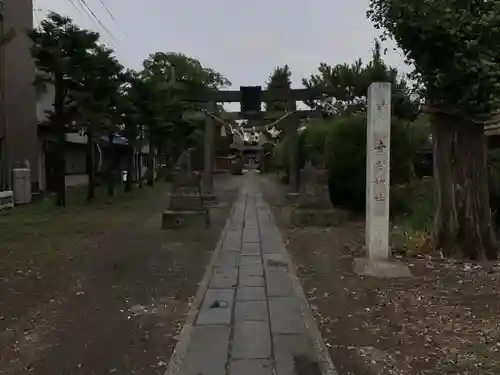 幸宮神社の鳥居