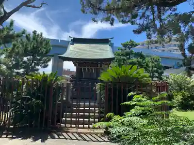 琵琶島神社の本殿・本堂