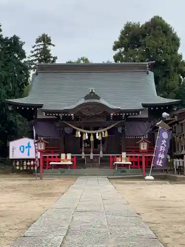 大野神社の本殿