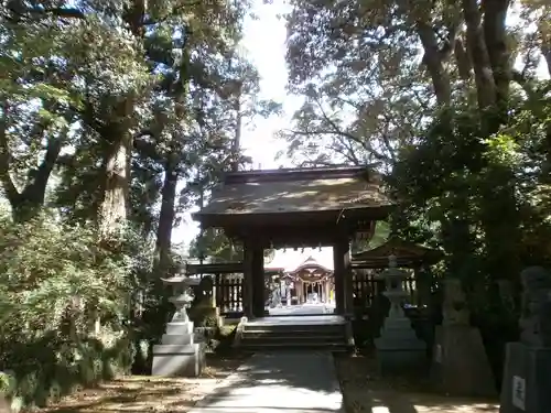 筑紫神社の山門・神門