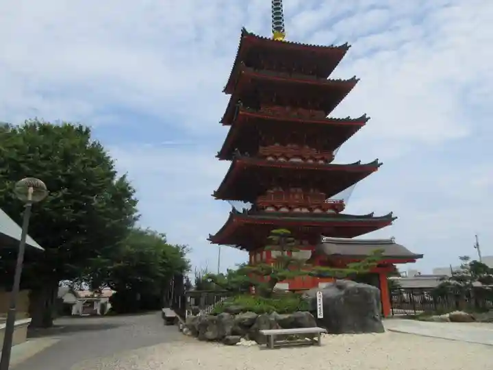 飯沼山 圓福寺の塔