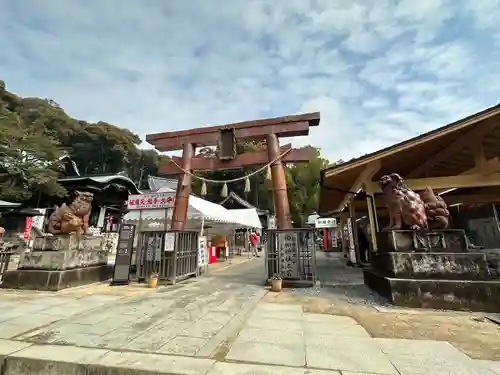 由加山 由加神社本宮の鳥居