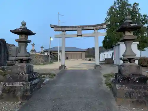 星宮神社（赤見町）の鳥居