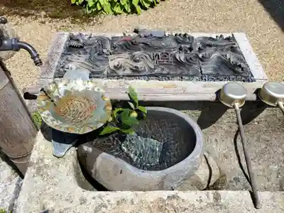歓喜院の手水舎