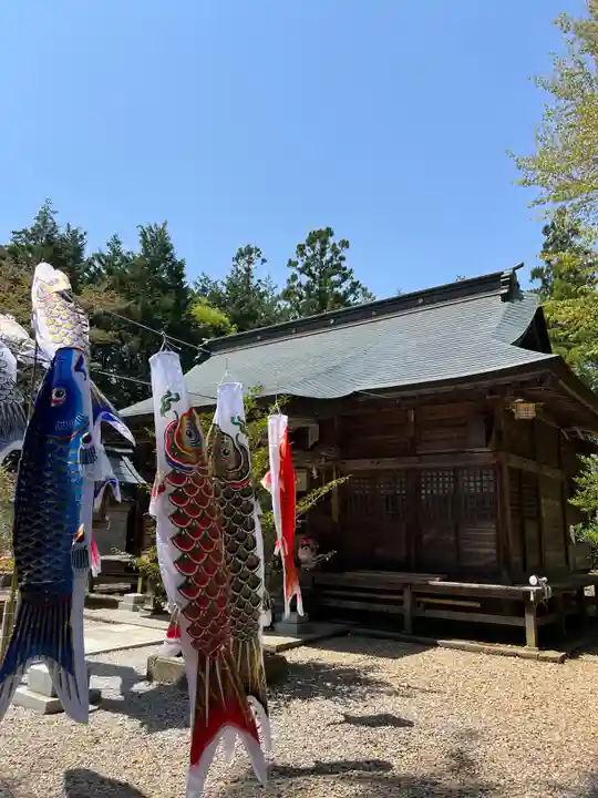 滑川神社 - 仕事と子どもの守り神(福島県)