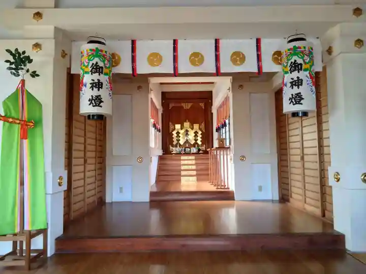 神明社・八幡社・天満宮合殿の本殿・本堂