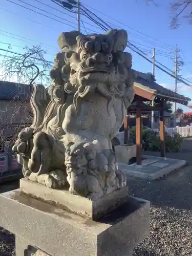 天神社の狛犬