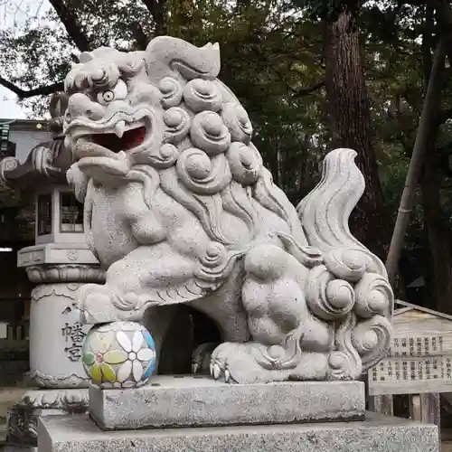 野田八幡宮の狛犬