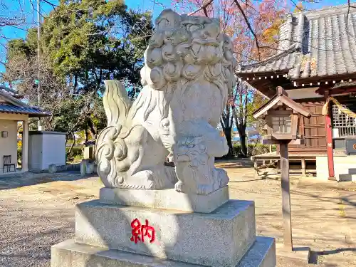 奈良神社の狛犬