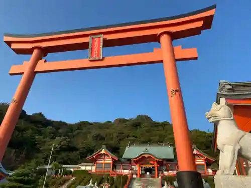 福徳稲荷神社の鳥居