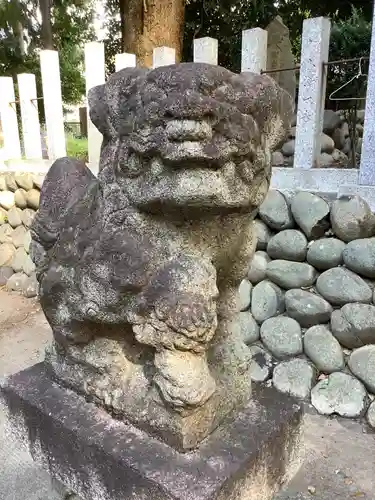 大山神明社の狛犬