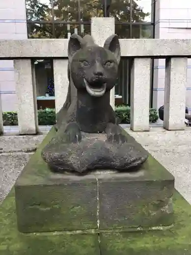 小野照崎神社の狛犬