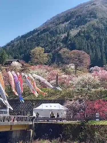 阿智神社前宮の景色