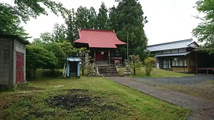 八幡神社の本殿・本堂