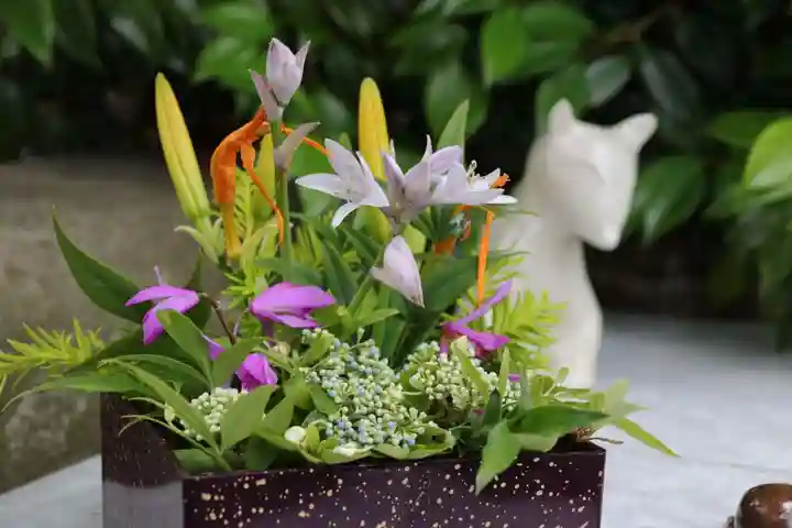 開成山大神宮の手水舎