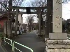 赤塚氷川神社の鳥居