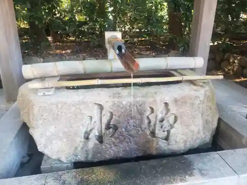 天神神社の手水