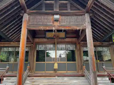栗沢神社の本殿・本堂