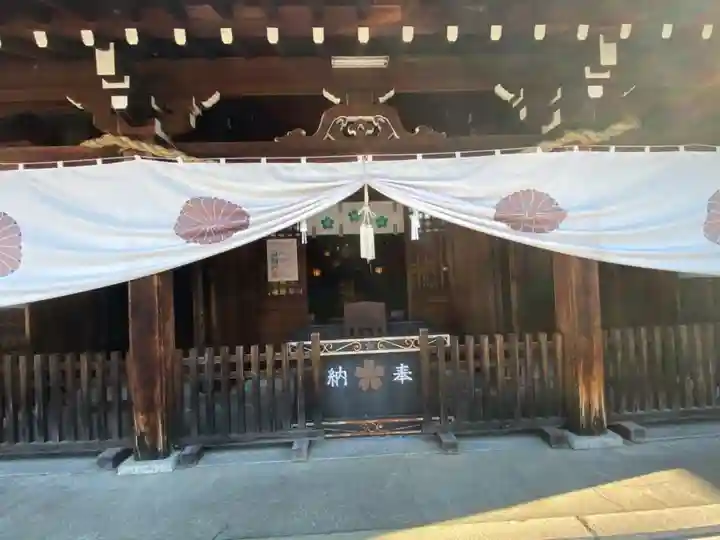 山梨縣護國神社の本殿・本堂