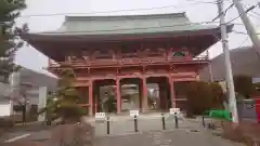 甲斐善光寺の山門