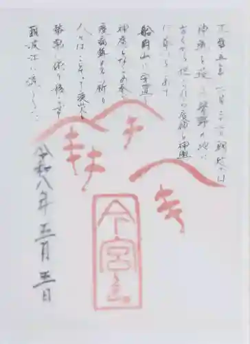 今宮神社の御朱印