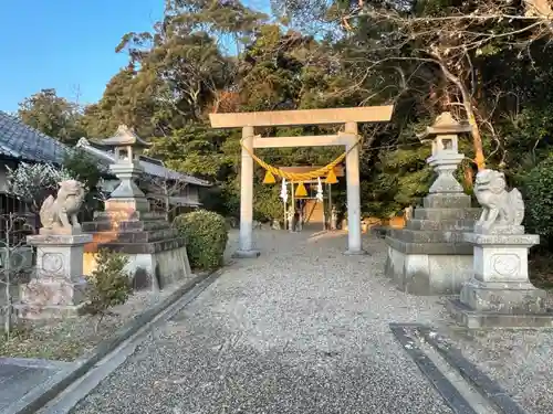 阿自賀神社の鳥居