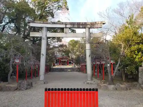 市原稲荷神社の鳥居