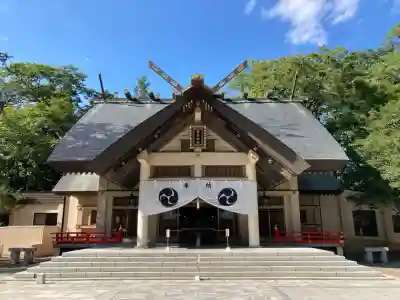 帯廣神社の本殿・本堂