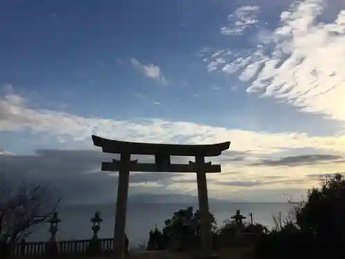 伊和都比売神社の鳥居