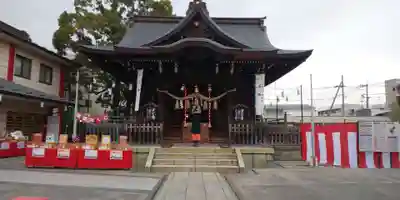 溝口神社の本殿・本堂