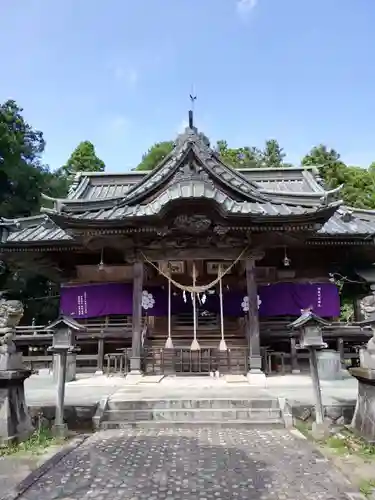 相馬小高神社の本殿