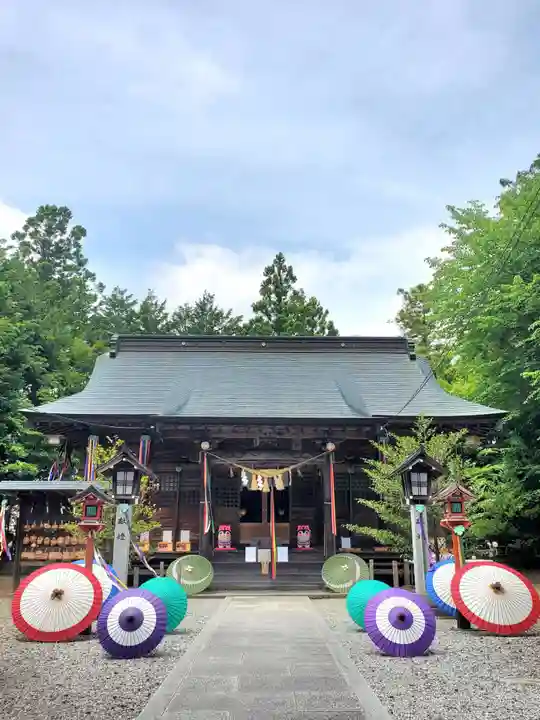 滑川神社 - 仕事と子どもの守り神(福島県)