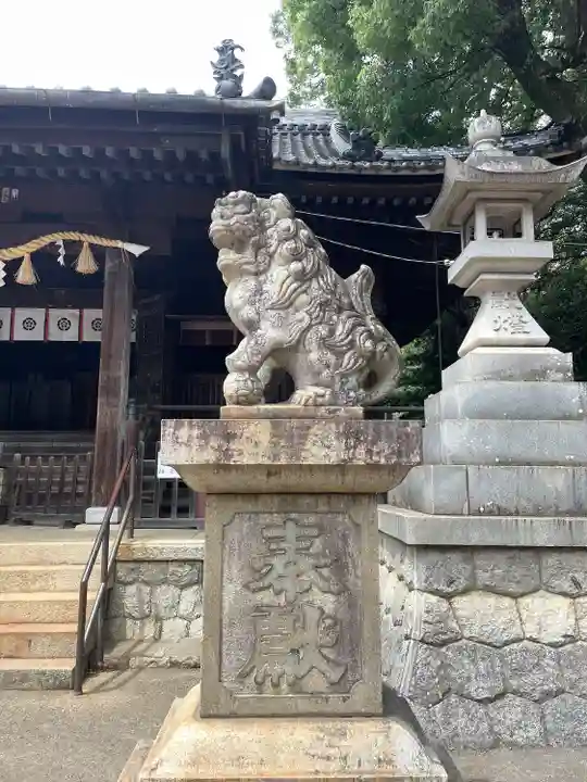 豊川進雄神社の狛犬