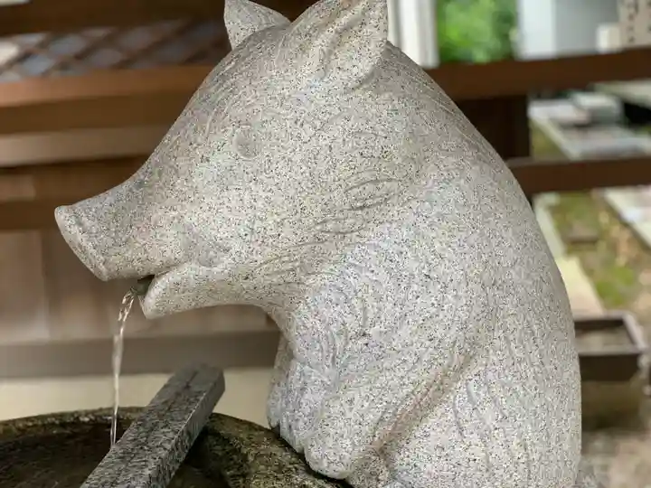 護王神社の手水舎