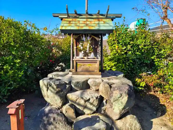 佐軍神社(小山)の本殿・本堂