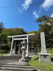 夕張神社の鳥居