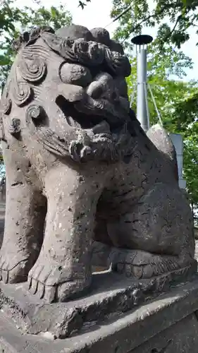 手稲神社の狛犬