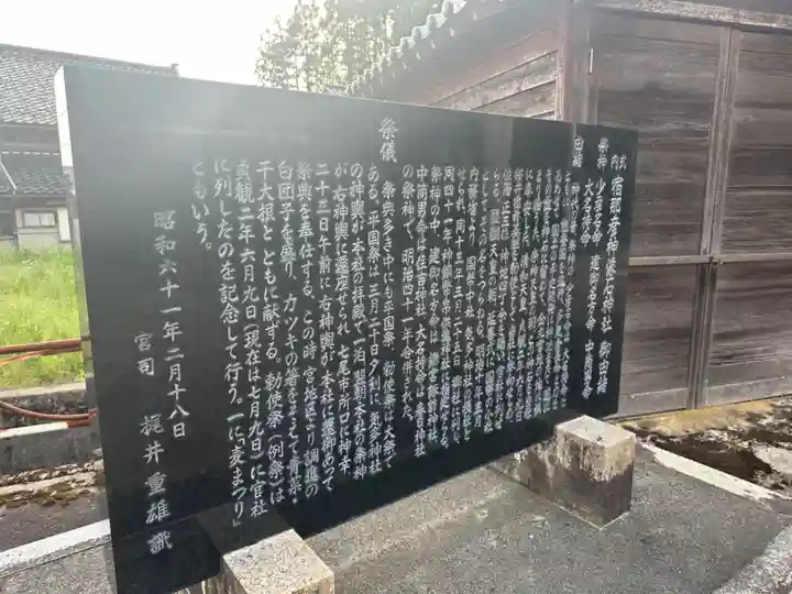 宿那彦神像石神社(石川県)