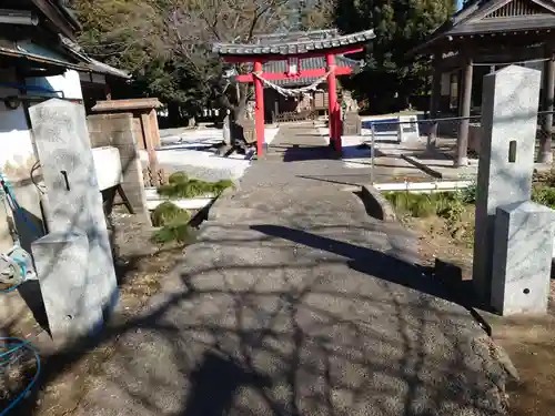 産泰神社の鳥居