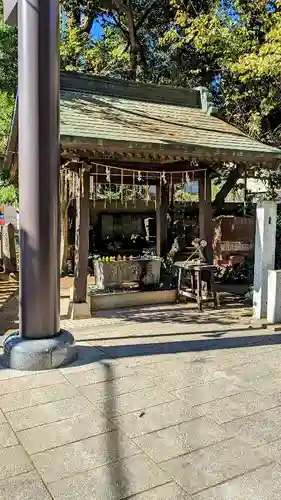 柏諏訪神社の手水舎