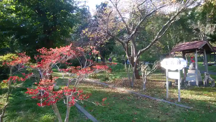 有珠善光寺の自然